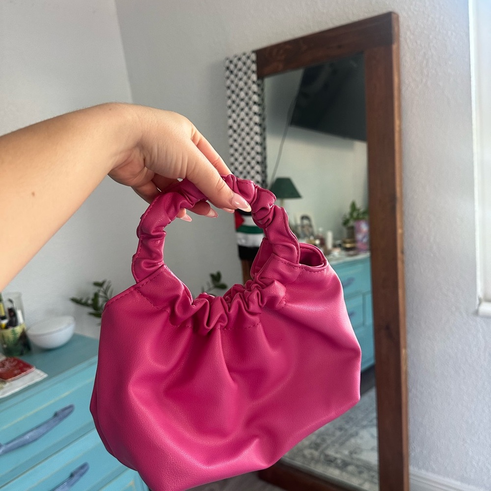 Pink abrcrombie & fitch purse